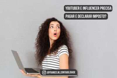 Imposto de renda para Influencers digitais