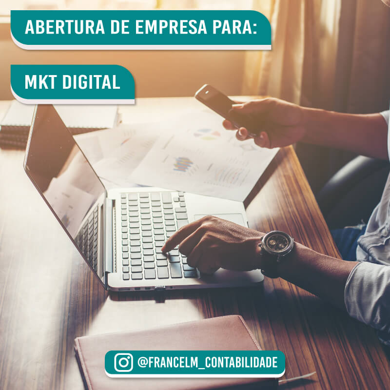Abertura de empresa (CNPJ) Para Profissionais de Marketing Digital