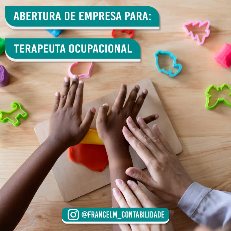 Abertura de empresa (CNPJ) Para Terapeutas Ocupacionais