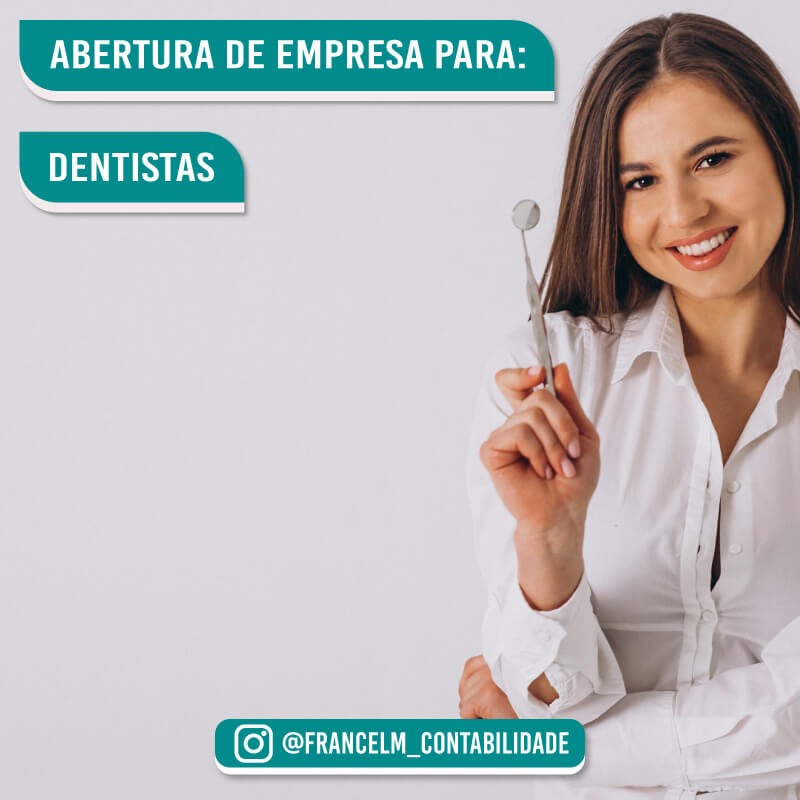 Abertura de empresa (CNPJ) Para Dentistas