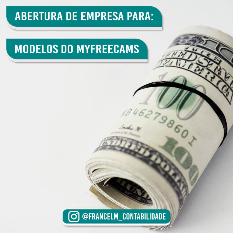 Abertura de empresa (CNPJ) Para Modelos do Myfreecams